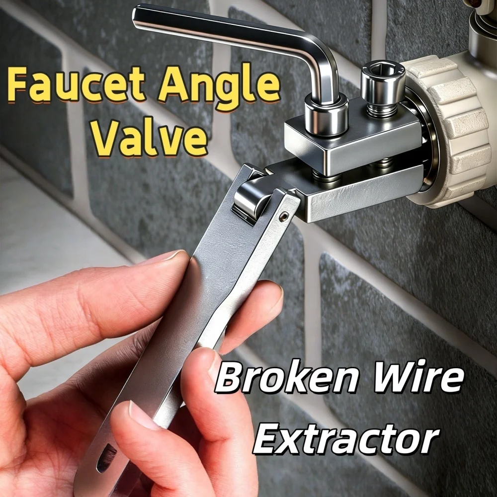 Broken Pipe Extractor Adjustable Wire Extractor Durable Handheld Pliers Multi-functional Faucet Angle Valve Auxiliary Tool
Broken Pipe Extractor Adjustable Wire Extractor Durable Handheld Pliers Multi-functional Faucet Angle Valve Auxiliary Tool