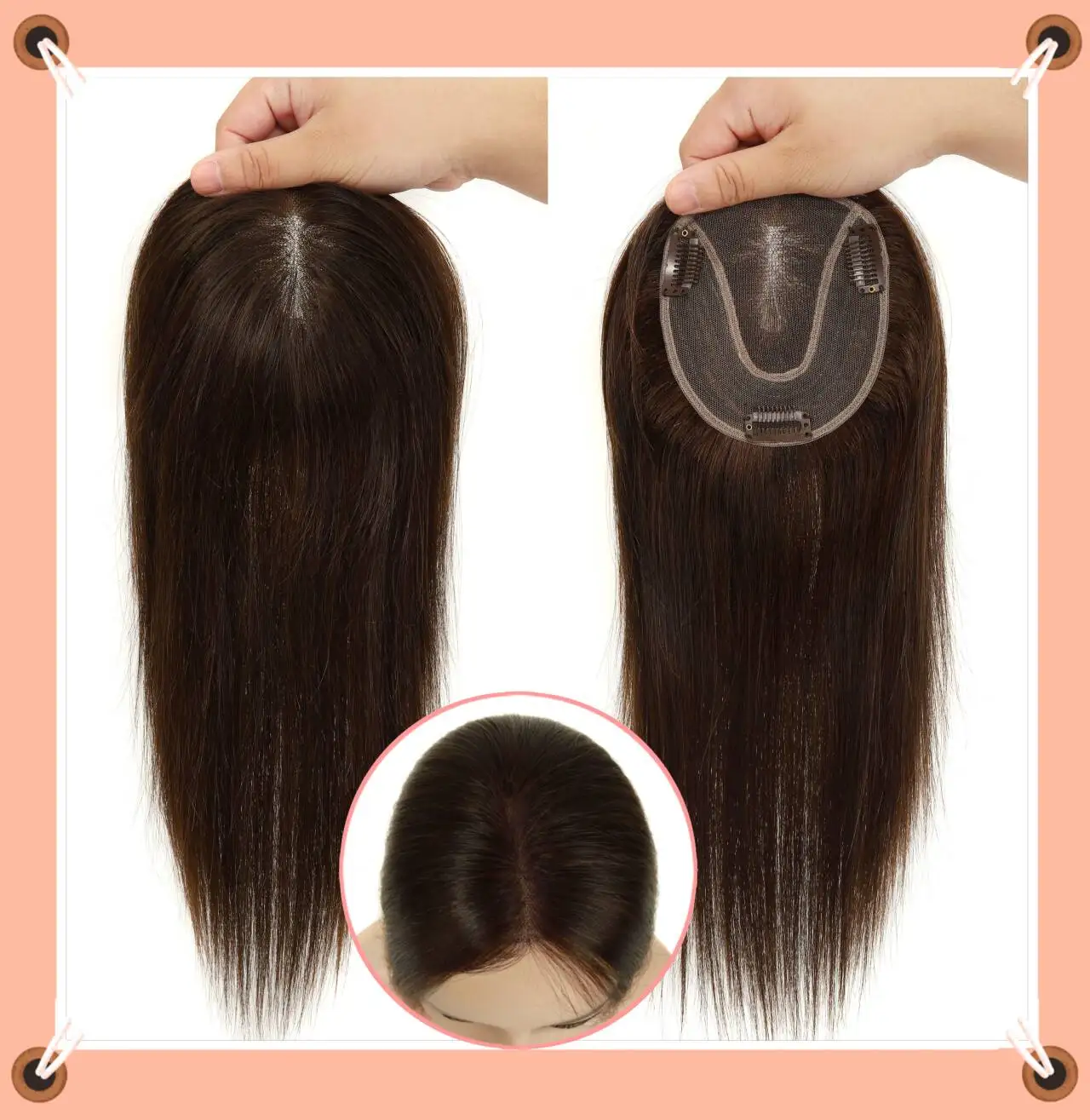 Human Hair Piece for Women TUW07 Remy Human Hair for Thinning Hair Lace Topper Hair Toppers for Women Lightweight Natural Hair
Human Hair Piece for Women TUW07 Remy Human Hair for Thinning Hair Lace Topper Hair Toppers for Women Lightweight Natural Hair