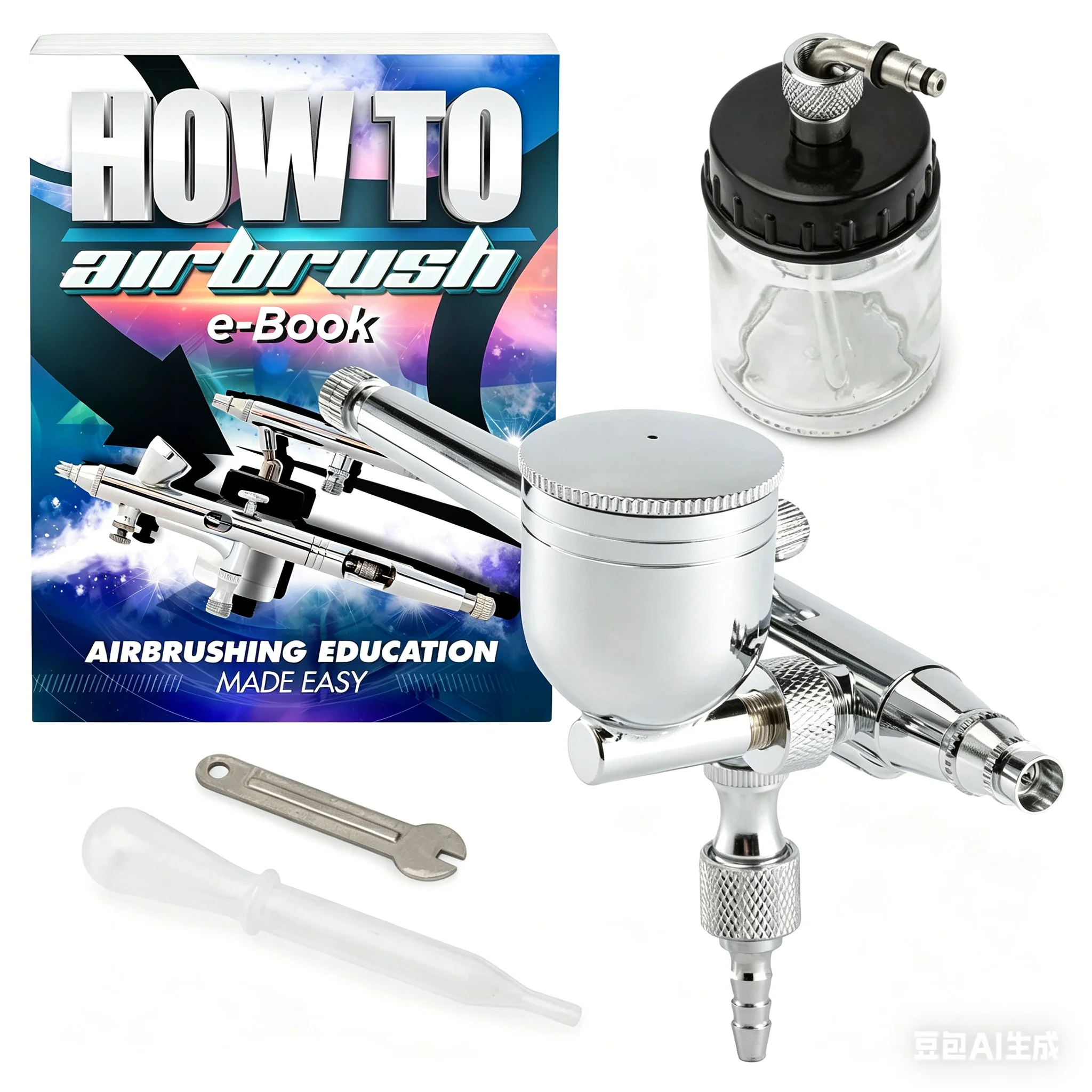 Side Feed Dual Action Airbrush
Side Feed Dual Action Airbrush