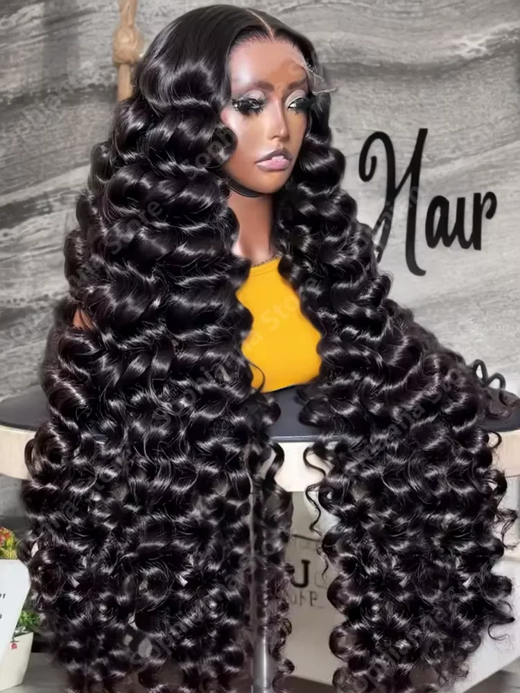 Mossily 250 Density Loose Deep Wave 13x6 HD Lace Front Human Hair Wigs Brazilian Pre plucked 30 40 Inch Curly Lace Frontal Wig
Mossily 250 Density Loose Deep Wave 13x6 HD Lace Front Human Hair Wigs Brazilian Pre plucked 30 40 Inch Curly Lace Frontal Wig