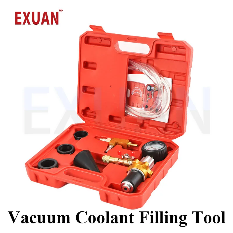 Water Tank Coolant Refill Tool,Vacuum Type Car Antifreeze Replacement Tool,Auto Engine Cooling System Vacuum Purge Universal
Water Tank Coolant Refill Tool,Vacuum Type Car Antifreeze Replacement Tool,Auto Engine Cooling System Vacuum Purge Universal