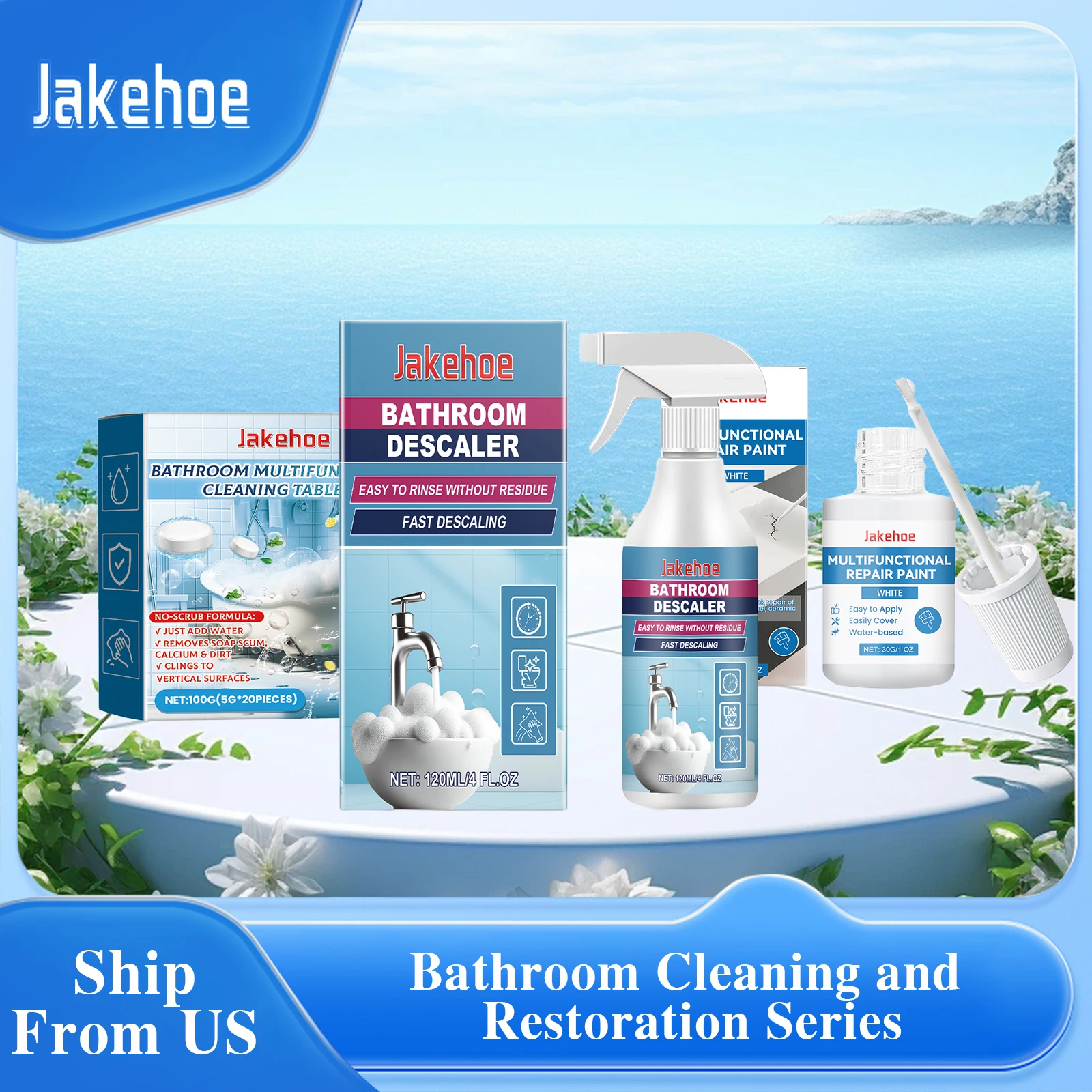 Jakehoe средство для удаления и ремонта ванной комнаты, серия красок, пена, чистая стойкая грязь, ванна, туалет, восстановление керамической плитки, очиститель для ванной комнаты
Jakehoe средство для удаления и ремонта ванной комнаты, серия красок, пена, чистая стойкая грязь, ванна, туалет, восстановление керамической плитки, очиститель для ванной комнаты
