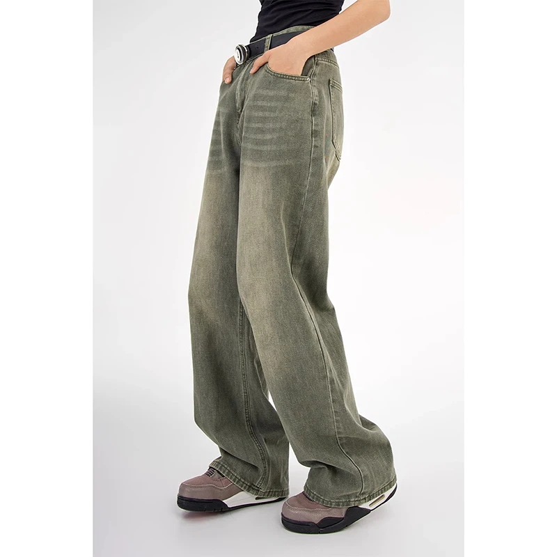 Harajuku Jeans For Women Streetwear Retro Fashion High Waist Jeans Loose Pant Wide Leg Straight Denim Trousers Y2K
Harajuku Jeans For Women Streetwear Retro Fashion High Waist Jeans Loose Pant Wide Leg Straight Denim Trousers Y2K