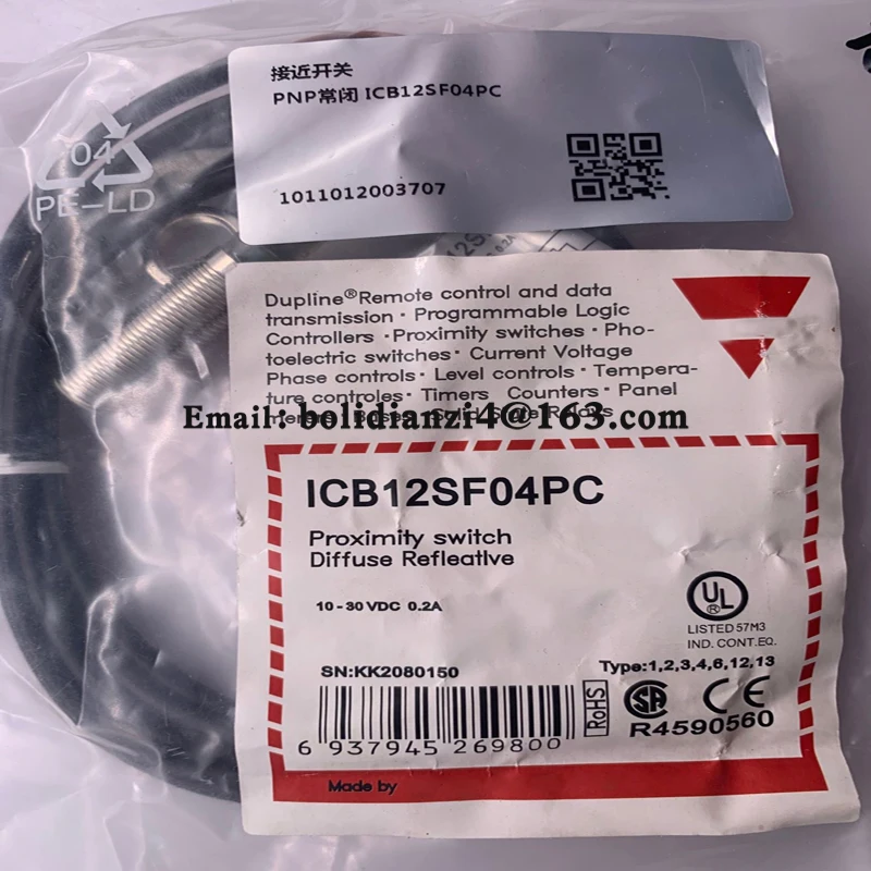 Original sensor ICB12SF04PC ICB12LF04NO ICB12S30F06NO ICB12S30F06NC ICB12SF04NO3219 In stock
Original sensor ICB12SF04PC ICB12LF04NO ICB12S30F06NO ICB12S30F06NC ICB12SF04NO3219 In stock