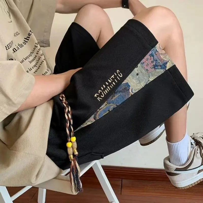 Summer Embroidery Shorts Men Fashion Casual Bear Shorts Mens Japanese Streetwear Loose Hip-hop Straight Cartoon Shorts Men
Summer Embroidery Shorts Men Fashion Casual Bear Shorts Mens Japanese Streetwear Loose Hip-hop Straight Cartoon Shorts Men