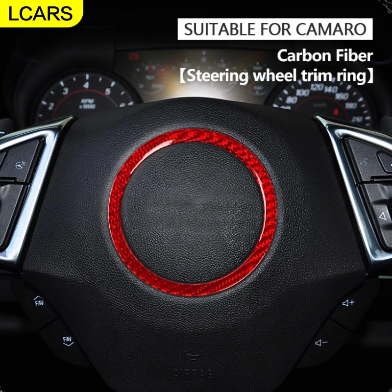 Накладка на руль из углеродного волокна автомобиля для Chevrolet Camaro 2016-2023 гг.
Накладка на руль из углеродного волокна автомобиля для Chevrolet Camaro 2016-2023 гг.