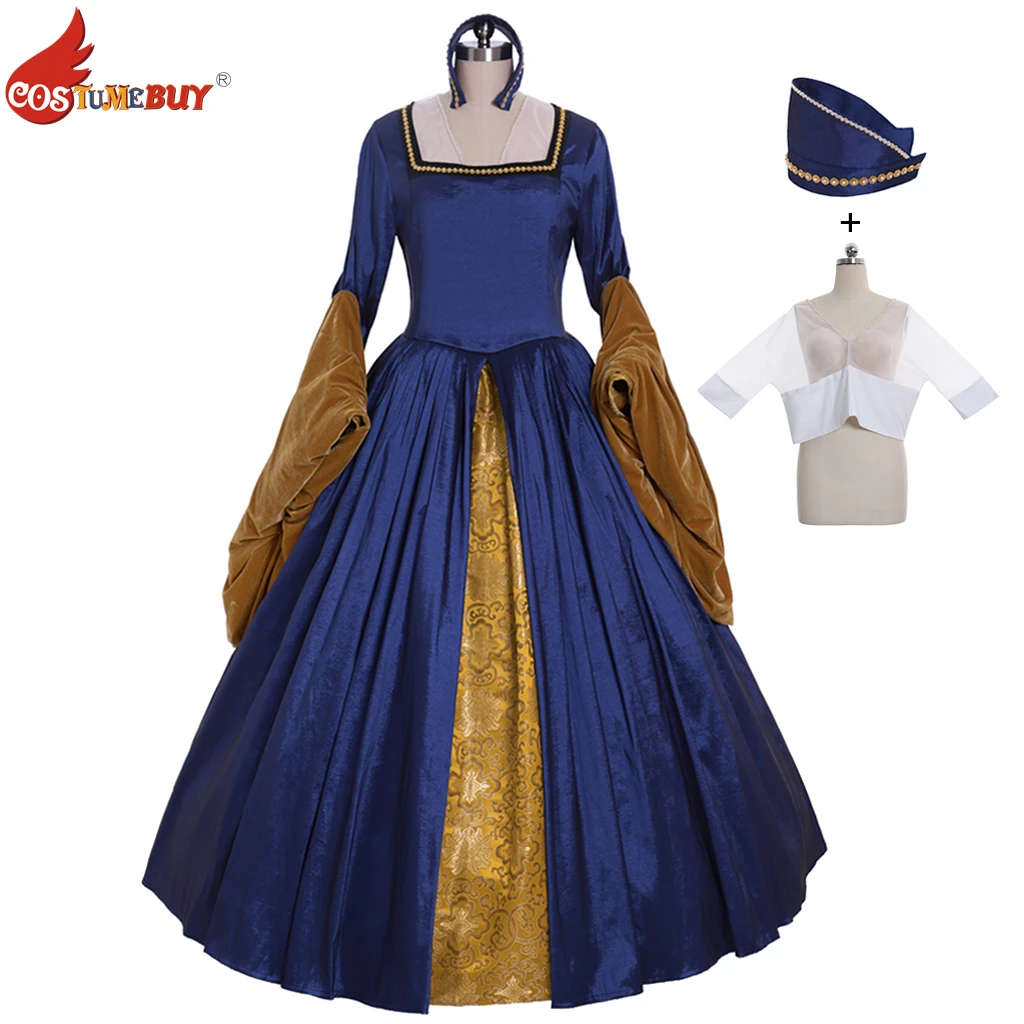 Costumebuy Anne Boleyn Blue Tudor Dress Queen Elizabeth Costume Dancing Ball Gown Drama Stage Medieval Outfit Custom Made
Costumebuy Anne Boleyn Blue Tudor Dress Queen Elizabeth Costume Dancing Ball Gown Drama Stage Medieval Outfit Custom Made