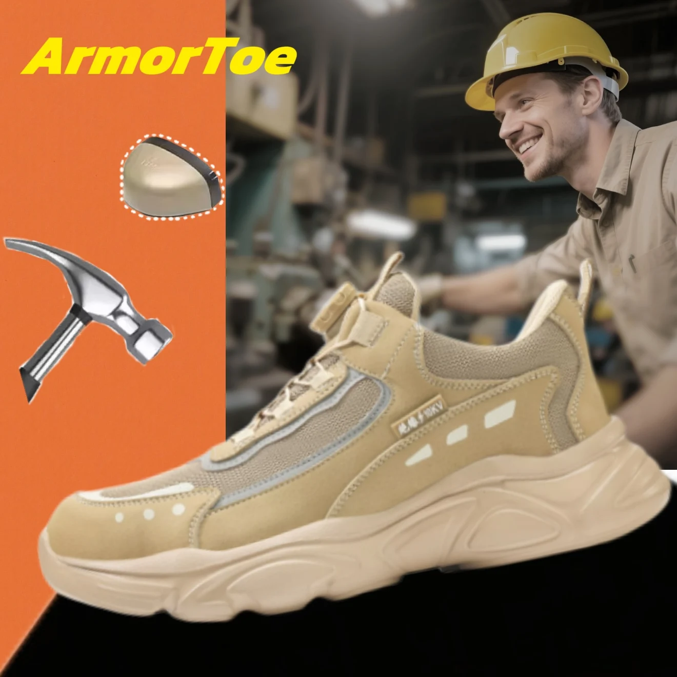 ArmorToe Insulated 10KV Breathable Electrician Shoes Safety Shoes Wear-resistant Work Shoes Four Seasons Models #Armor2576
ArmorToe Insulated 10KV Breathable Electrician Shoes Safety Shoes Wear-resistant Work Shoes Four Seasons Models #Armor2576