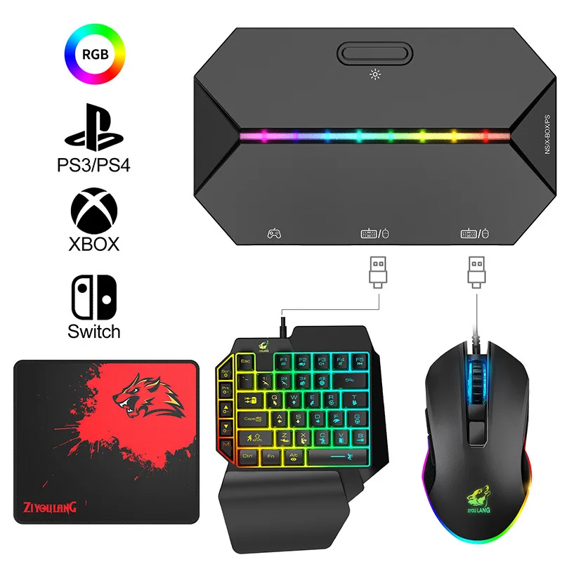 Gamer Kit Mobilador Kit игровая клавиатура мышь мобильный игровой конвертер G6L клавиатура мышь 4 в 1 комплект комбинированный адаптер контроллер для Nintendo Switch Xbox One PS4 PS3 мобильная игра
Gamer Kit Mobilador Kit игровая клавиатура мышь мобильный игровой конвертер G6L клавиатура мышь 4 в 1 комплект комбинированный адаптер контроллер для Nintendo Switch Xbox One PS4 PS3 мобильная игра