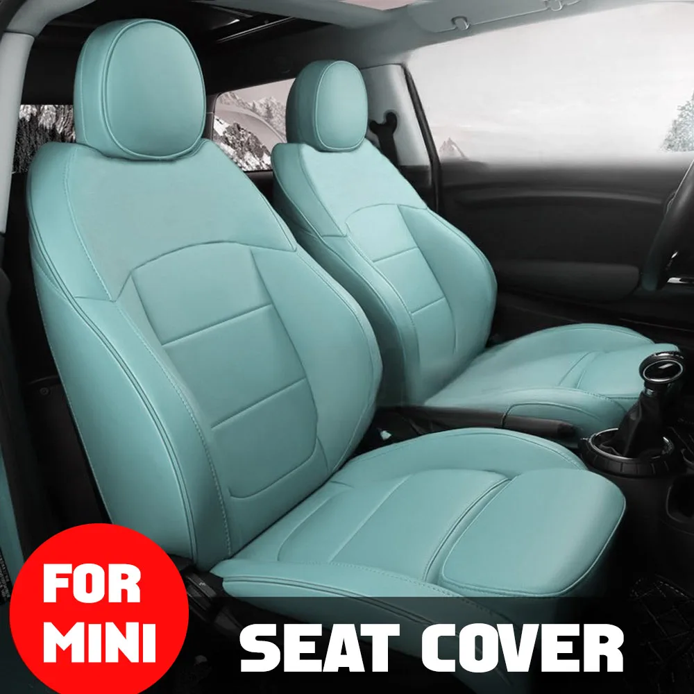 Чехлы на автомобильные сиденья на заказ для BMW MINI ONE COOPER, полный комплект передних и задних кожаных защитных сидений из наппа, аксессуары для интерьера
Чехлы на автомобильные сиденья на заказ для BMW MINI ONE COOPER, полный комплект передних и задних кожаных защитных сидений из наппа, аксессуары для интерьера