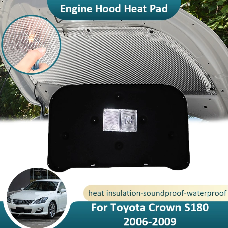 Для Toyota Crown S180 2006 2007 2008 2009 передний капот двигателя звуковой коврик звукоизоляционный огнестойкий изоляционный хлопковый коврик аксессуары
Для Toyota Crown S180 2006 2007 2008 2009 передний капот двигателя звуковой коврик звукоизоляционный огнестойкий изоляционный хлопковый коврик аксессуары