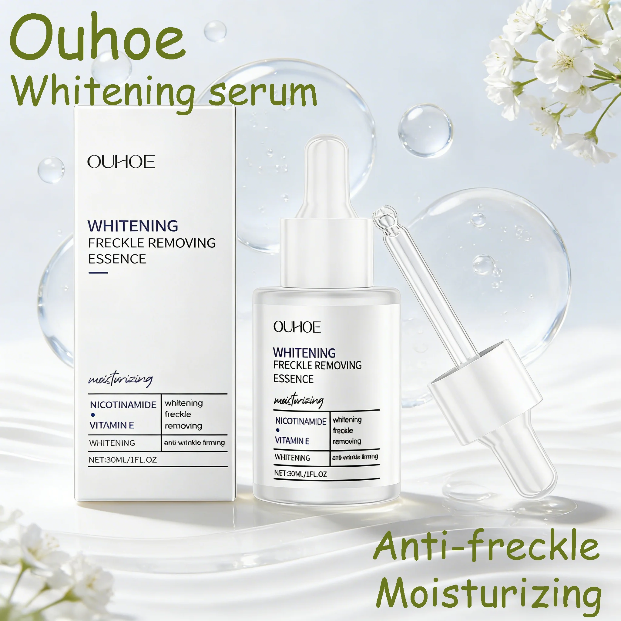 30 мл отбеливающая сыворотка для лица Ouhoe, глубокое увлажнение, удаление веснушек, повышение гладкости, укрепление, укрепление кожи, барьерная сыворотка для лица
30 мл отбеливающая сыворотка для лица Ouhoe, глубокое увлажнение, удаление веснушек, повышение гладкости, укрепление, укрепление кожи, барьерная сыворотка для лица