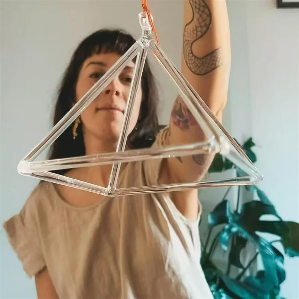Clear Crystal Pyramid 8 Inch/20cm with Carrying Bag Sound Healing Tools for Yoga, Meditation and Therapy Musical Instruments
Clear Crystal Pyramid 8 Inch/20cm with Carrying Bag Sound Healing Tools for Yoga, Meditation and Therapy Musical Instruments