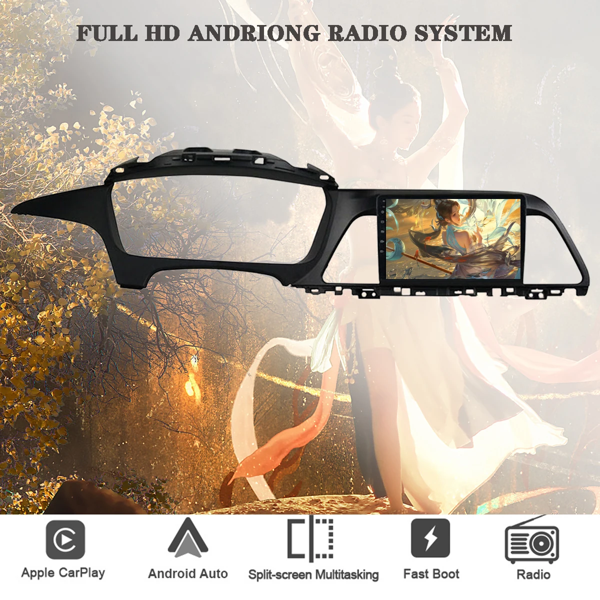 9'' IPS Android 13 8G 128G Car DVD GPS Monitor For Hyundai Sonata 2014 - 2017 Head Unit Radio FM AM Navigation GPS Carplay RDS
9'' IPS Android 13 8G 128G Car DVD GPS Monitor For Hyundai Sonata 2014 - 2017 Head Unit Radio FM AM Navigation GPS Carplay RDS