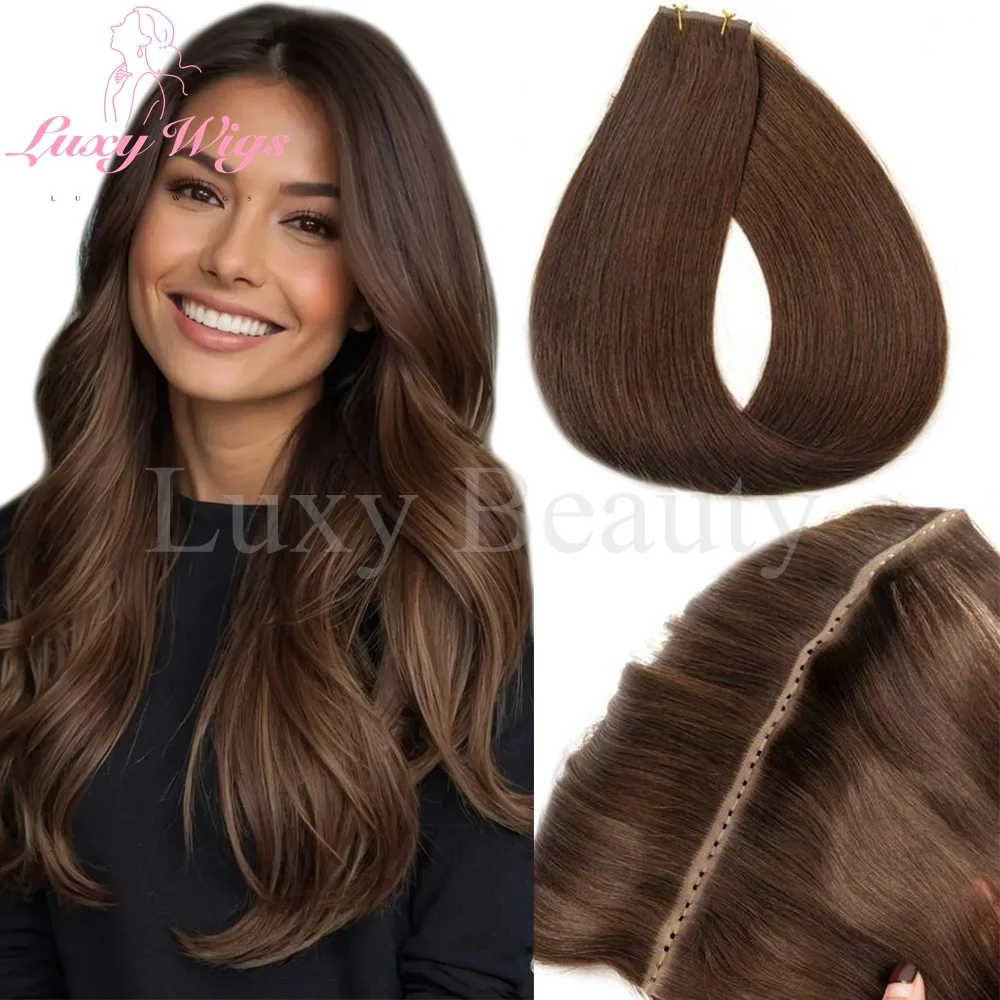 Коричневые наращивание волос с невидимыми отверстиями, человеческие волосы, прямые двойные волосы с утком, натуральные черные светлые волосы с отверстиями, наращивание волос 
Коричневые наращивание волос с невидимыми отверстиями, человеческие волосы, прямые двойные волосы с утком, натуральные черные светлые волосы с отверстиями, наращивание волос