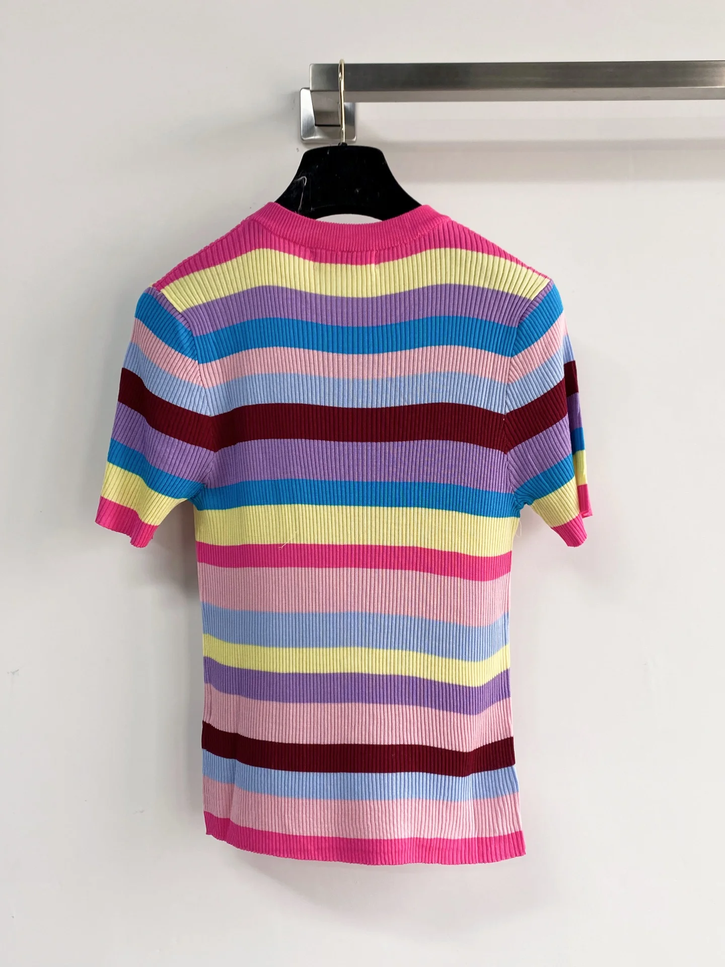 2026 New Fashion Spring Vintage Color Block Slimming O-Neck Striped Half Sleeve for Women High Quality
2026 New Fashion Spring Vintage Color Block Slimming O-Neck Striped Half Sleeve for Women High Quality