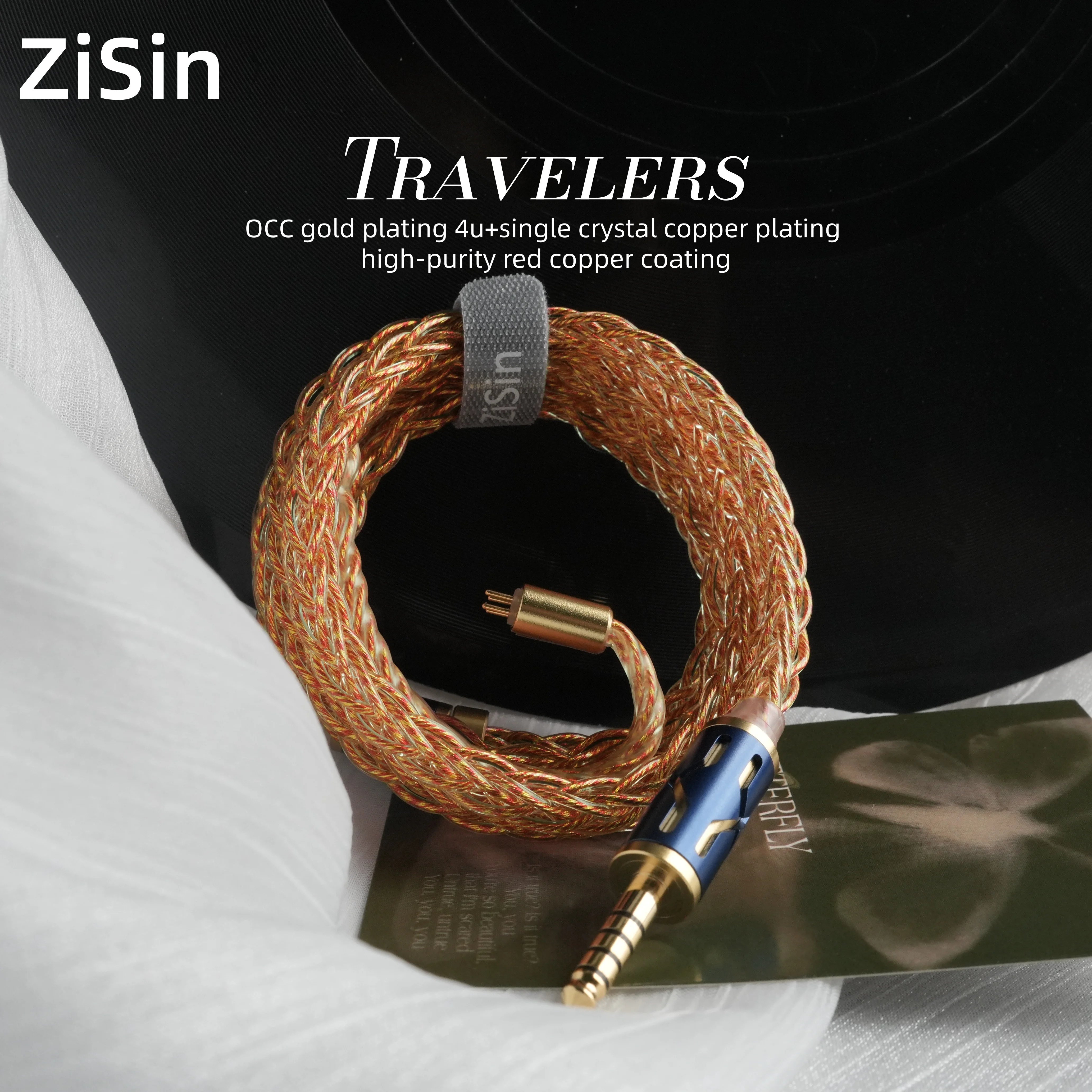 ZiSin344 IEM cable with 3.5-4.4mm gold-plated plug 0.78 2pin 2-pin/MMCX/dual 3.5mm, suitable for 7Hz x Crinacle Zero 2 Headphone
ZiSin344 IEM cable with 3.5-4.4mm gold-plated plug 0.78 2pin 2-pin/MMCX/dual 3.5mm, suitable for 7Hz x Crinacle Zero 2 Headphone