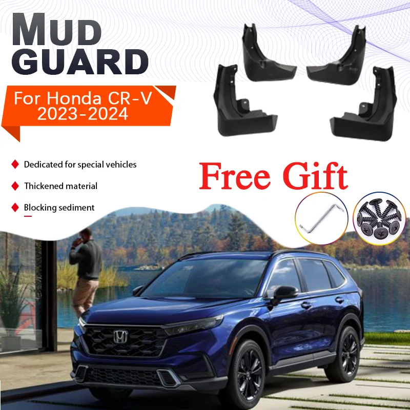 4 Pcs MudFlaps Splash Guards Fenders for Honda CR-V CRV CR V RS 2023 2024 Car Styling Front Rear Wheels Mud Flaps Accessories
4 Pcs MudFlaps Splash Guards Fenders for Honda CR-V CRV CR V RS 2023 2024 Car Styling Front Rear Wheels Mud Flaps Accessories