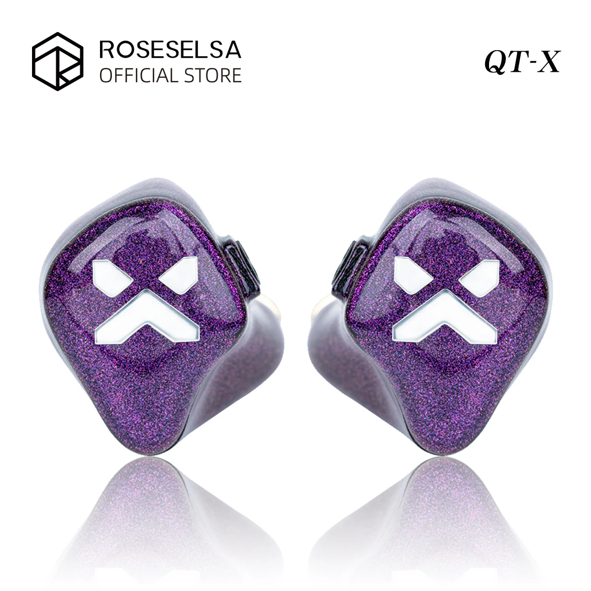 ROSE TECHNICS QT-X, Hybrid HiFi In-Ear Monitor, 1DD+6BA IEM Earphones, Wired Earbuds for Audiophile 2 pin Detachable Cable
ROSE TECHNICS QT-X, Hybrid HiFi In-Ear Monitor, 1DD+6BA IEM Earphones, Wired Earbuds for Audiophile 2 pin Detachable Cable