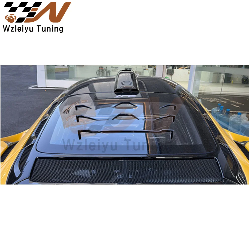 New Style Dry Carbon Fiber Top Roof Scoop Fit For MC20 High Quality Fitment
New Style Dry Carbon Fiber Top Roof Scoop Fit For MC20 High Quality Fitment