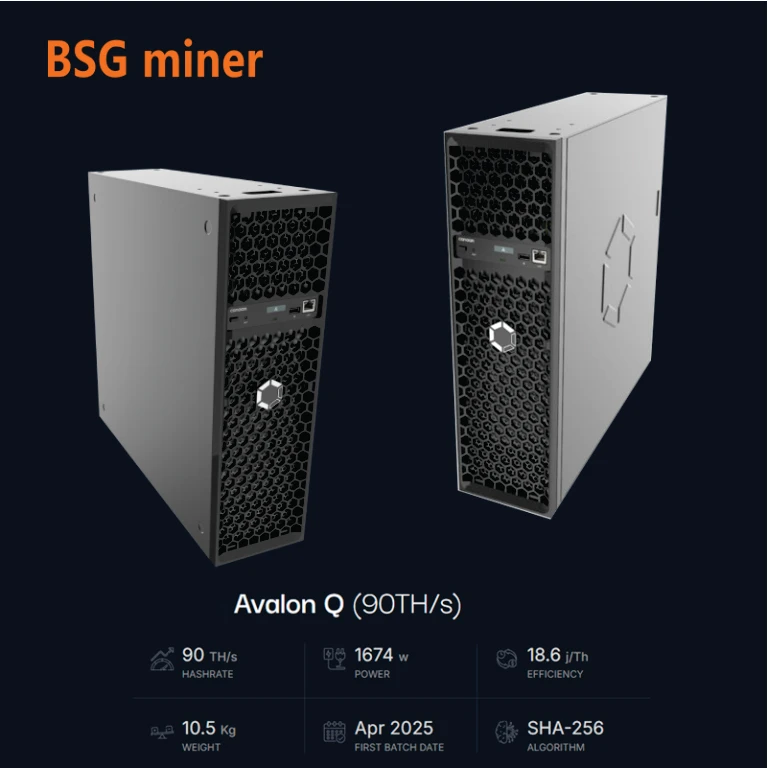 SH | Promo Price Original New Canaan Avalon Q 90TH/s BTC Miner Crypto 1674W 18.6J/TH Home Quite Miner Avalon Q 90th Miner
SH | Promo Price Original New Canaan Avalon Q 90TH/s BTC Miner Crypto 1674W 18.6J/TH Home Quite Miner Avalon Q 90th Miner