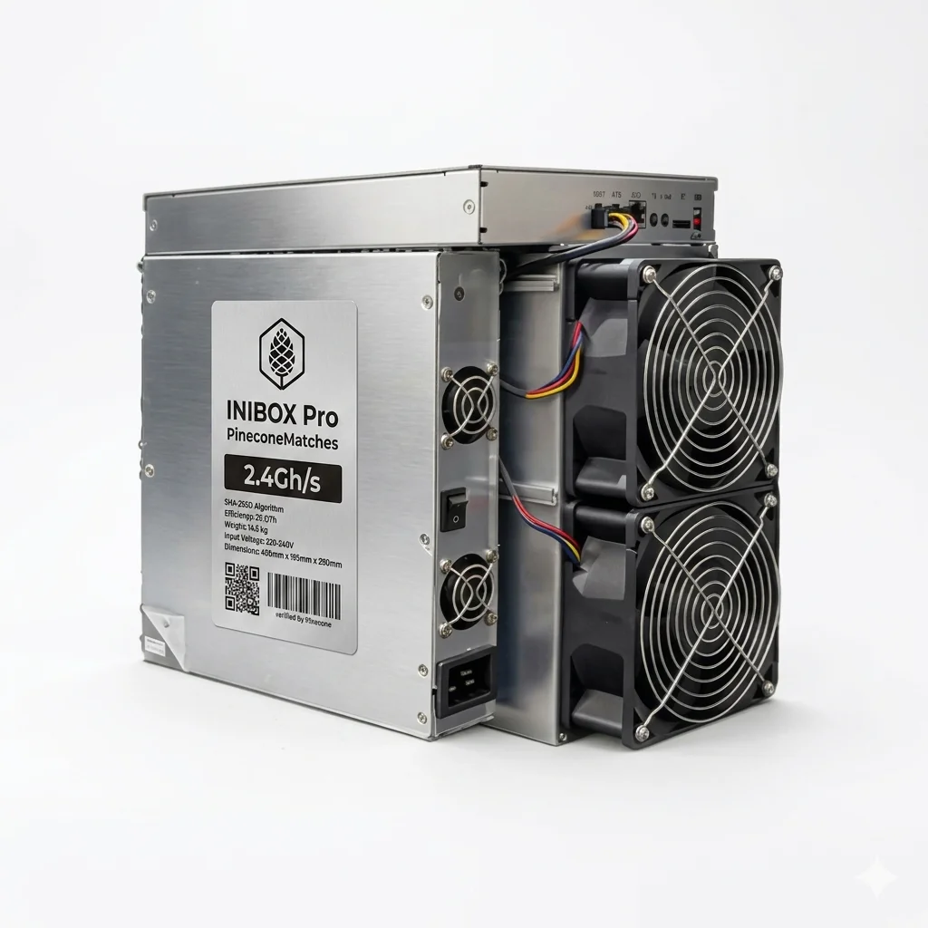 SP | Pinecone INIBOX Pro | DDP Tax-Free Global Shipping | 2.4 GH/s High-Density Mining | Immediate 24-48H Dispatch
SP | Pinecone INIBOX Pro | DDP Tax-Free Global Shipping | 2.4 GH/s High-Density Mining | Immediate 24-48H Dispatch