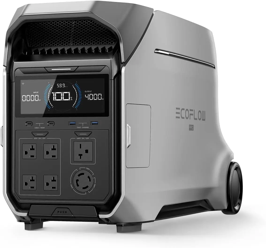 FAST SHIPPING ON EcoFlow DELTA 3+220W Solar Panels Portable Power Station with MPPT Controller External Battery Pure Sine Wave Inverter
FAST SHIPPING ON EcoFlow DELTA 3+220W Solar Panels Portable Power Station with MPPT Controller External Battery Pure Sine Wave Inverter