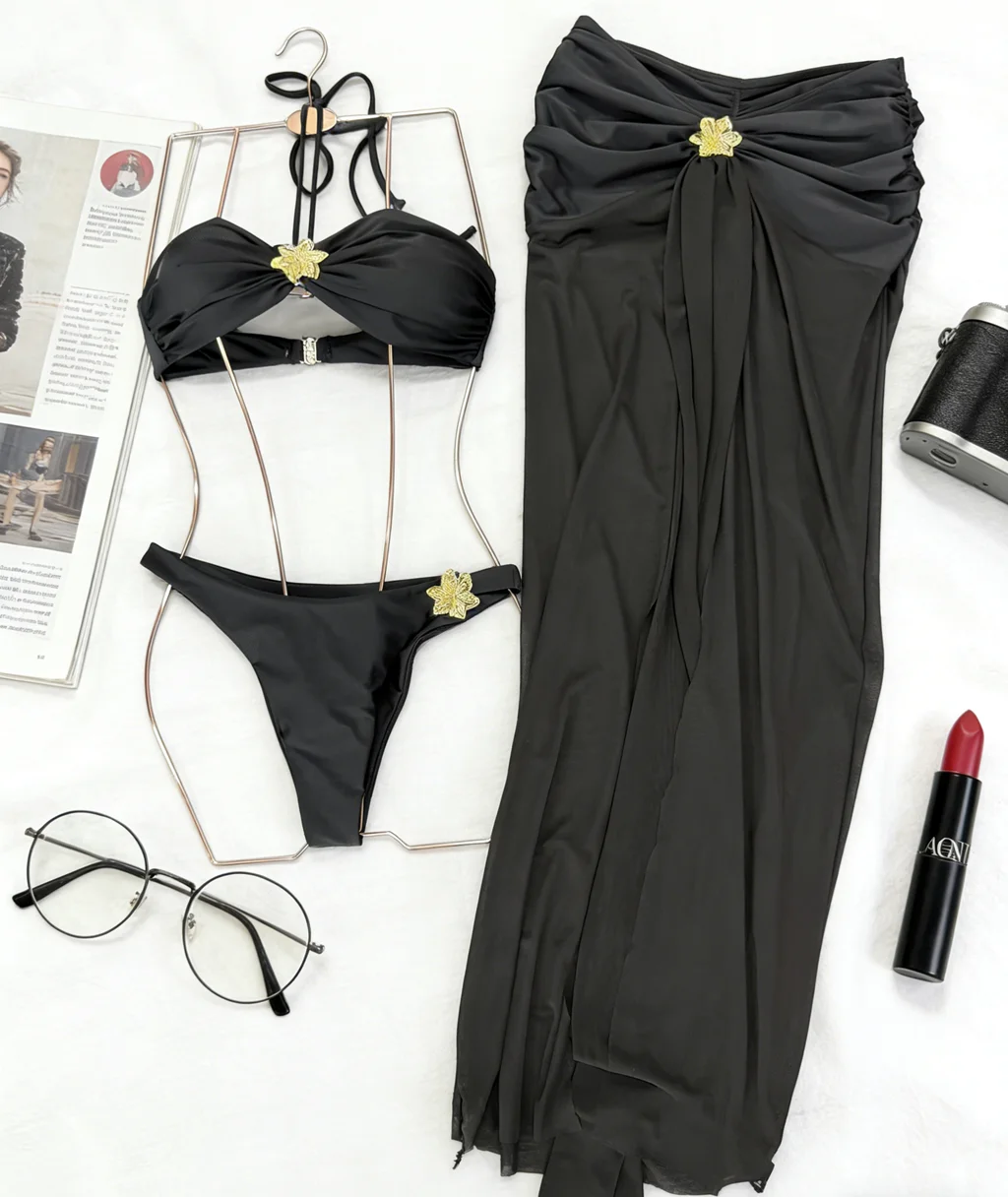 Сексуальные женские купальники пуш-ап 2026: комплект из 3 предметов, однотонный, с юбкой, пляжная одежда, бразильское бикини
Сексуальные женские купальники пуш-ап 2026: комплект из 3 предметов, однотонный, с юбкой, пляжная одежда, бразильское бикини