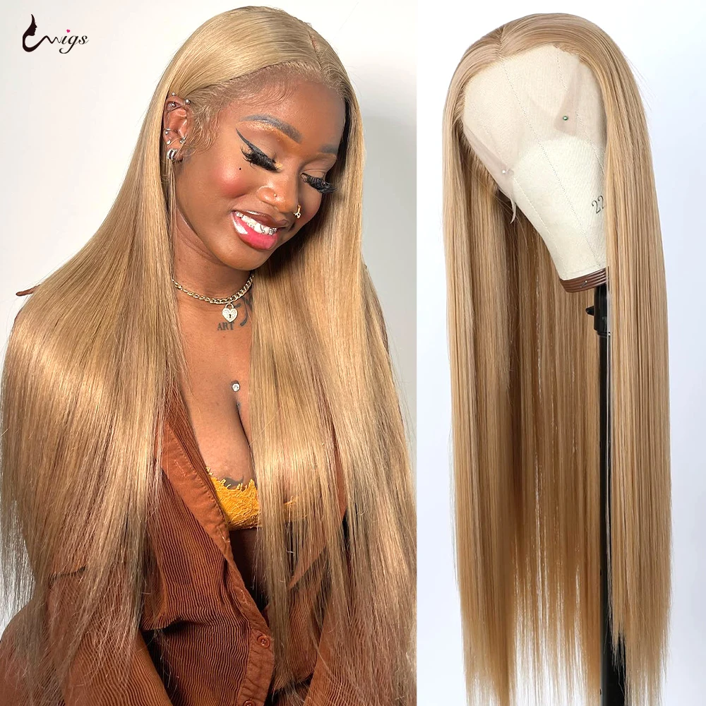 Uwigs #27 Honey Blonde Lace Front Wig Human Hair 13x4 Straight Human Hair Wigs For Women Brazilian Colored Closure Wig
Uwigs #27 Honey Blonde Lace Front Wig Human Hair 13x4 Straight Human Hair Wigs For Women Brazilian Colored Closure Wig