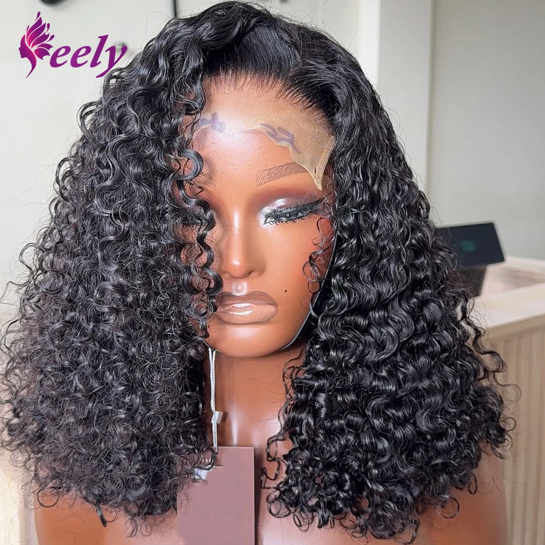 Deep Wave Human Hair Bob Wig 13x4 HD Lace Frontal Wig 220% Density Short Bob Wig Deep Curly Bob Wig Baby Hair For Women 26Inch
Deep Wave Human Hair Bob Wig 13x4 HD Lace Frontal Wig 220% Density Short Bob Wig Deep Curly Bob Wig Baby Hair For Women 26Inch