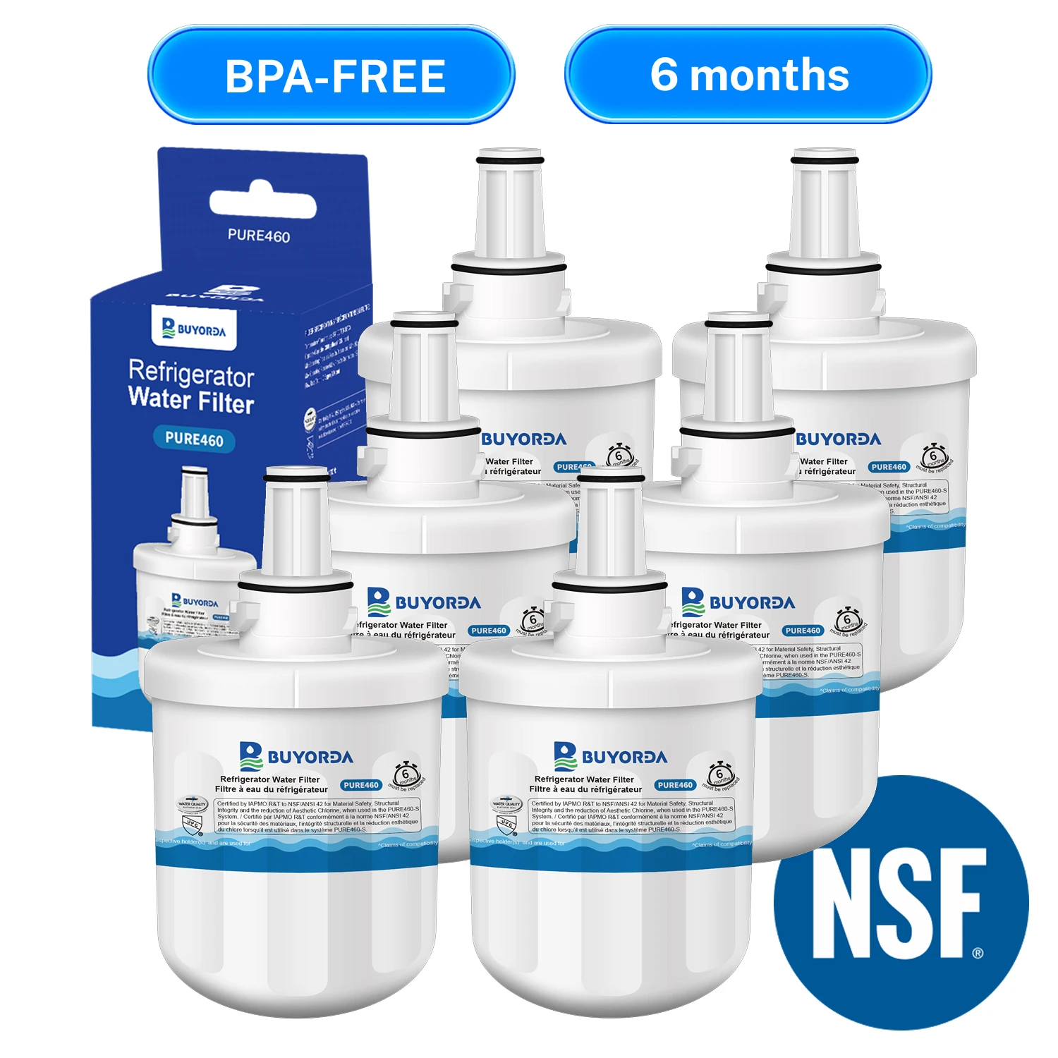 DA29-00003B DA29-00003A Fridge Water Filter Cartridge for Samsung HAFCU1-XAA HAFIN2-EXP DA61-00159A Carbon Block Twist 6 Pack
DA29-00003B DA29-00003A Fridge Water Filter Cartridge for Samsung HAFCU1-XAA HAFIN2-EXP DA61-00159A Carbon Block Twist 6 Pack