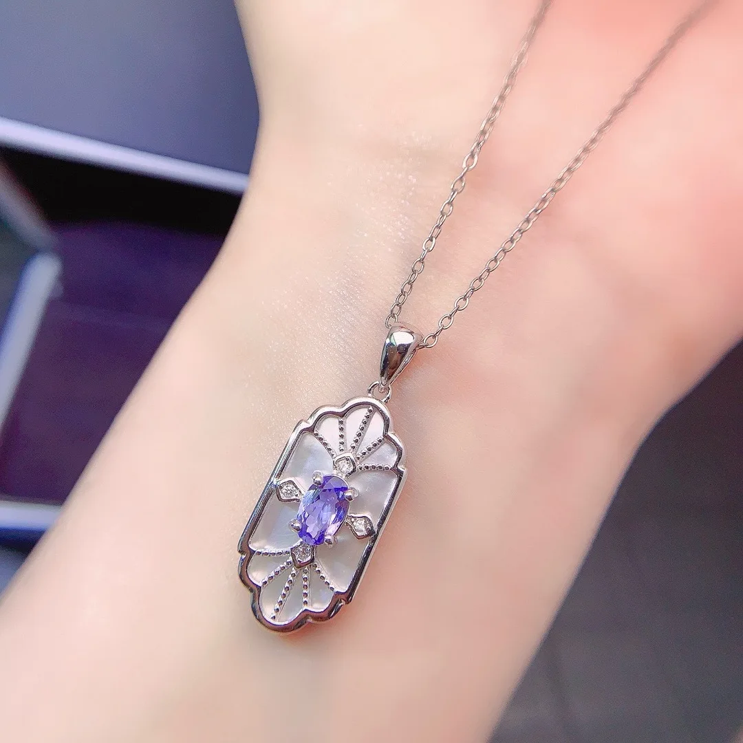Girl Natural 6x4mm Tanzanite Hollow Necklace Pendant 925 Pure Silver Plated Platinum Christmas Gift Girlfriend Wedding Birthday
Girl Natural 6x4mm Tanzanite Hollow Necklace Pendant 925 Pure Silver Plated Platinum Christmas Gift Girlfriend Wedding Birthday