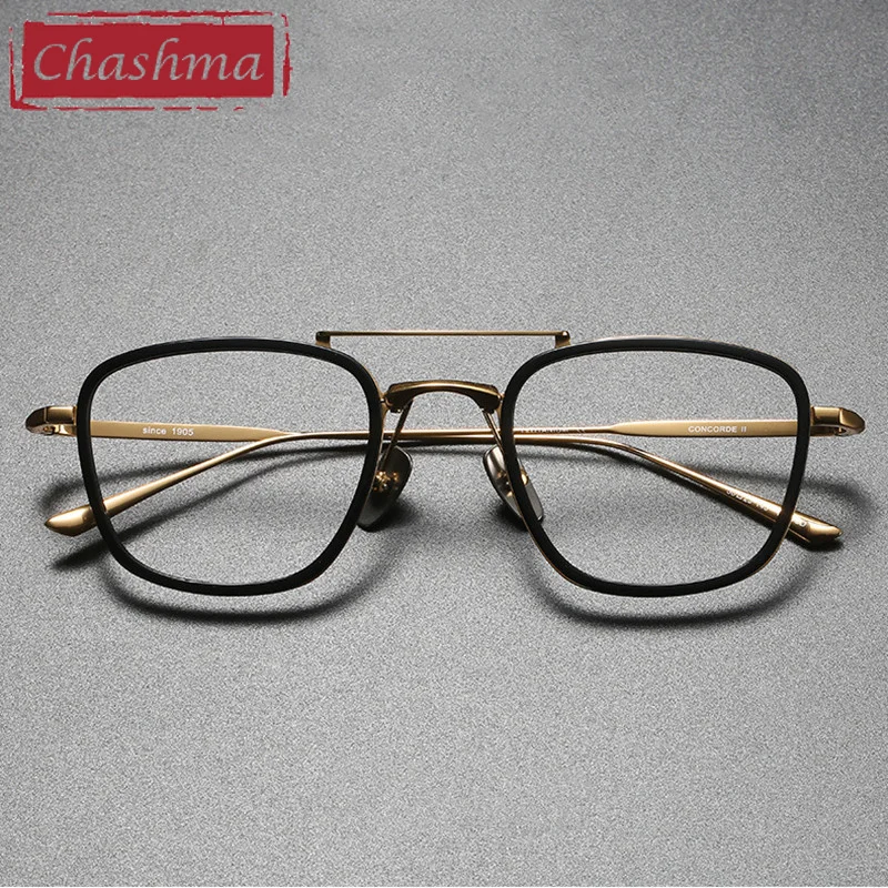 Chashma Prescription Glasses Men Acetate Pure Titanium Eyeglasses Frames Double Bridge Progressive Optical Eyewear Spectacles
Chashma Prescription Glasses Men Acetate Pure Titanium Eyeglasses Frames Double Bridge Progressive Optical Eyewear Spectacles