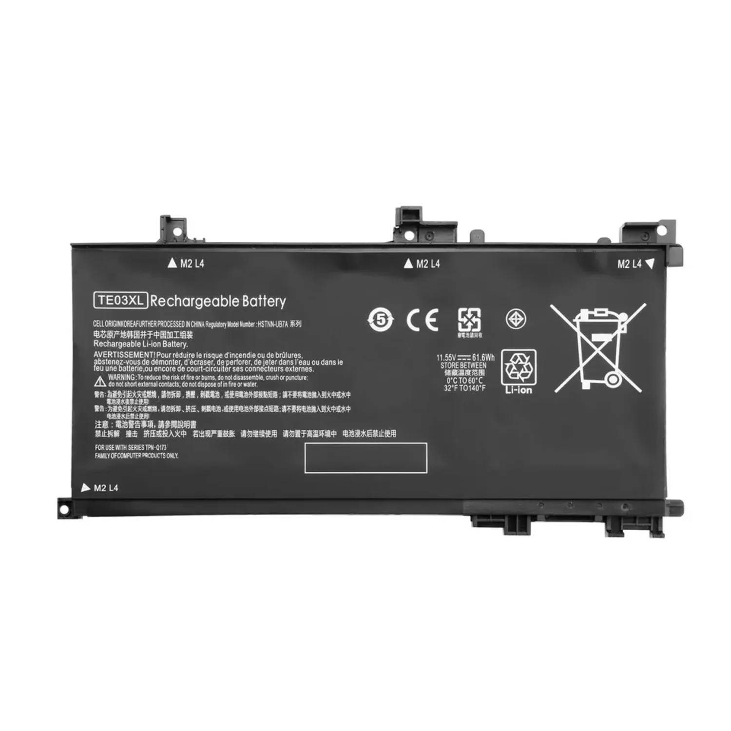 Аккумулятор TE03XL для ноутбука HP Pavilion 15-BC000 Omen 15-AX000 Series 905277-001
Аккумулятор TE03XL для ноутбука HP Pavilion 15-BC000 Omen 15-AX000 Series 905277-001