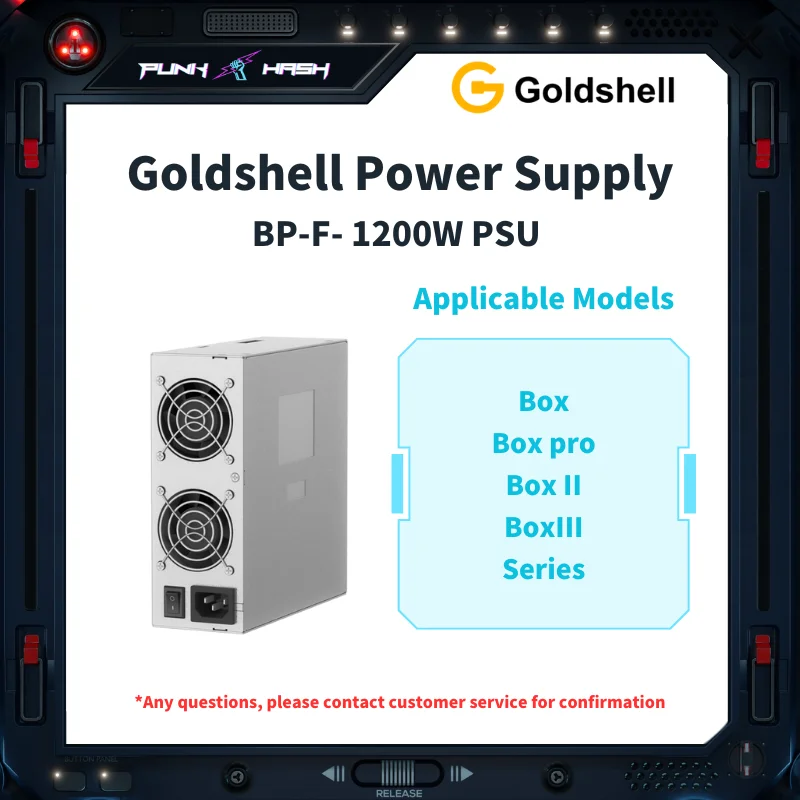 Блок питания Goldshell 1200 Вт/2000 Вт для AL-BOX II Mini Doge KD CK LB HS BOX Блок питания для криптомайнера 
Блок питания Goldshell 1200 Вт/2000 Вт для AL-BOX II Mini Doge KD CK LB HS BOX Блок питания для криптомайнера