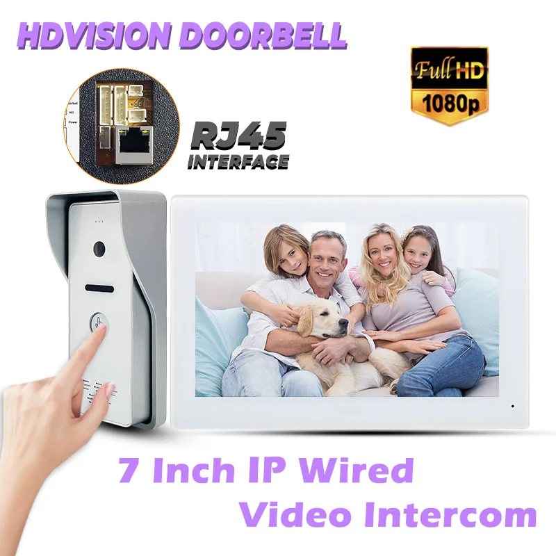 Cheap Price IP Linux System Video Intercom Smart Home 2MP 7 Inch Touch Screen Video Doorbell Kit video Portero
Cheap Price IP Linux System Video Intercom Smart Home 2MP 7 Inch Touch Screen Video Doorbell Kit video Portero