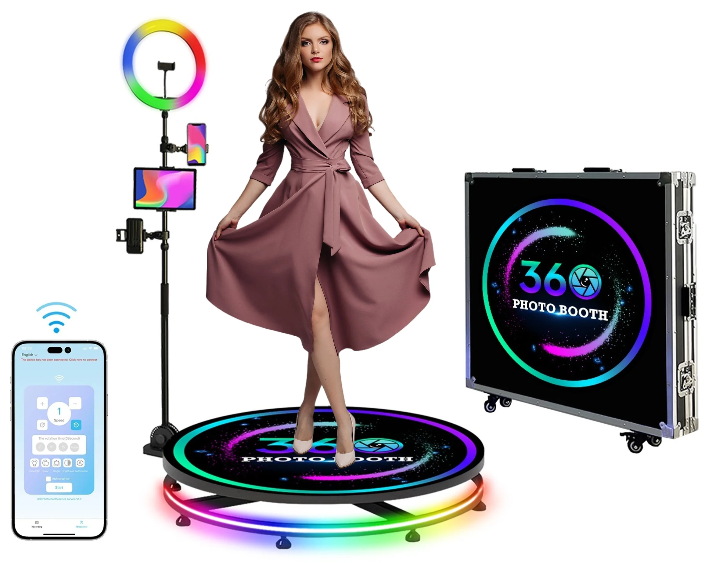 Прямая продажа с фабрики, фотобудка 360, автоматическая вращающаяся машина, фотобудка 369, фотобудка с дистанционным управлением, видеокамера для Ipad
Прямая продажа с фабрики, фотобудка 360, автоматическая вращающаяся машина, фотобудка 369, фотобудка с дистанционным управлением, видеокамера для Ipad