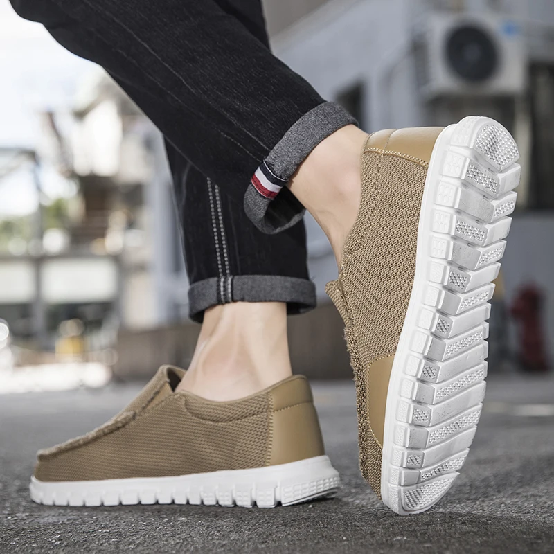 Men's Breathable Knit Slip-On Shoes, Lightweight Walking Sneakers for Outdoor Walking, Commuting and Casual Daily Wear
Men's Breathable Knit Slip-On Shoes, Lightweight Walking Sneakers for Outdoor Walking, Commuting and Casual Daily Wear