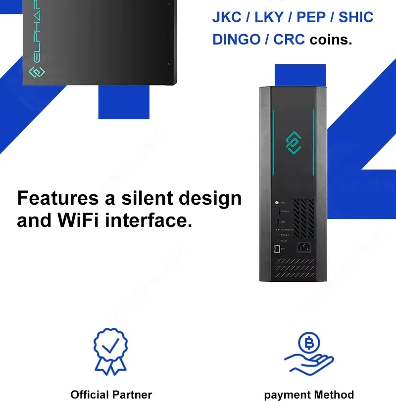 Promo Elphapex DG Home1 2.1GH Litecoin Miner Rig Digital Mining Factory 2.1G Minero Litecoin Asic Miner
Promo Elphapex DG Home1 2.1GH Litecoin Miner Rig Digital Mining Factory 2.1G Minero Litecoin Asic Miner