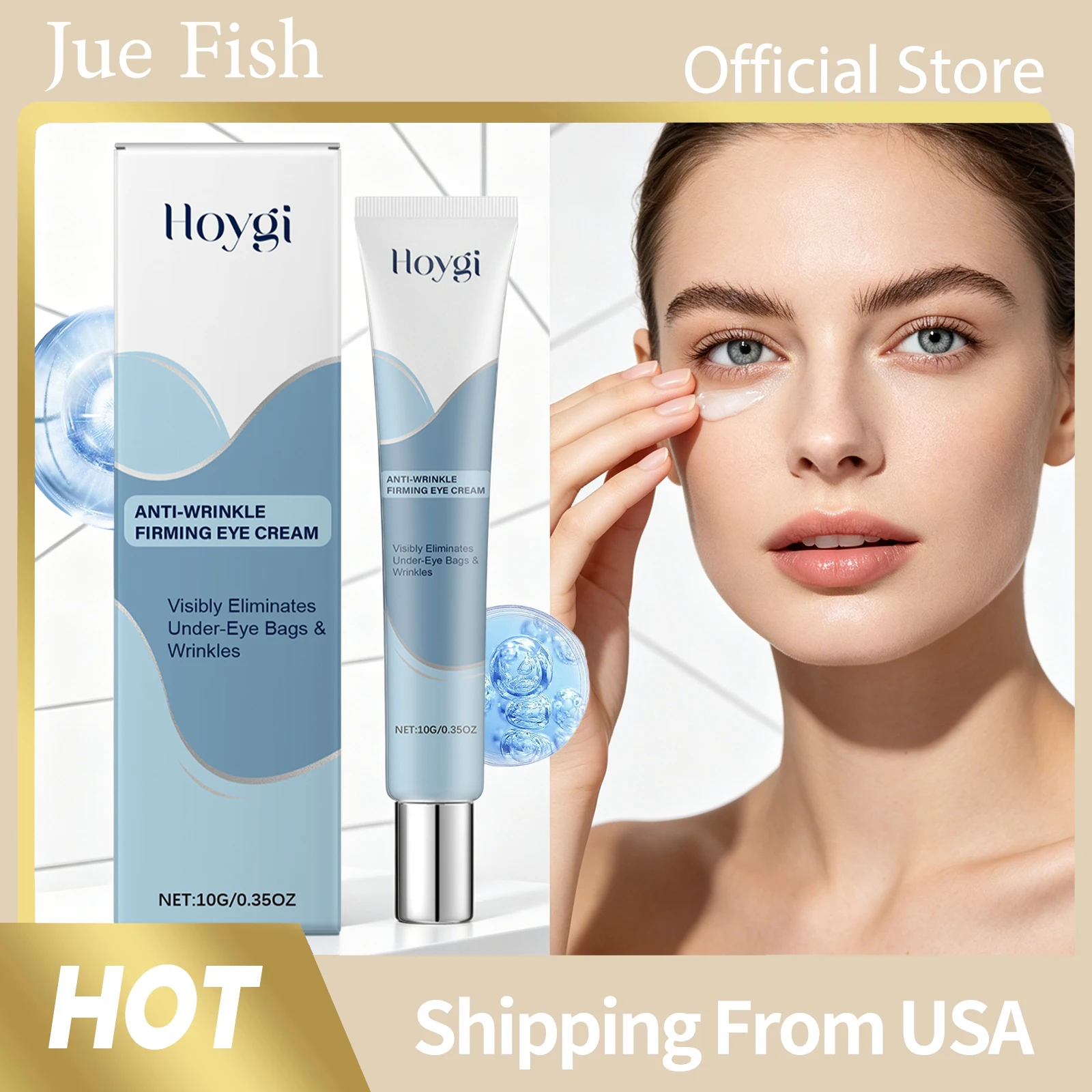 Firming Eye Cream Eliminate Under-Eye Bags Wrinkles Fade Dark Circles Fine Lines Hydrating Hydrating Moisturizing Eye Essence
Firming Eye Cream Eliminate Under-Eye Bags Wrinkles Fade Dark Circles Fine Lines Hydrating Hydrating Moisturizing Eye Essence