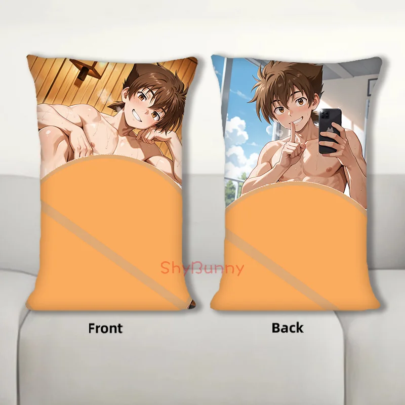 Чехол для подушки для тела Dakimakura Issei Hyodou, чехол для диванной подушки с двусторонним принтом, 40X60 см
Чехол для подушки для тела Dakimakura Issei Hyodou, чехол для диванной подушки с двусторонним принтом, 40X60 см