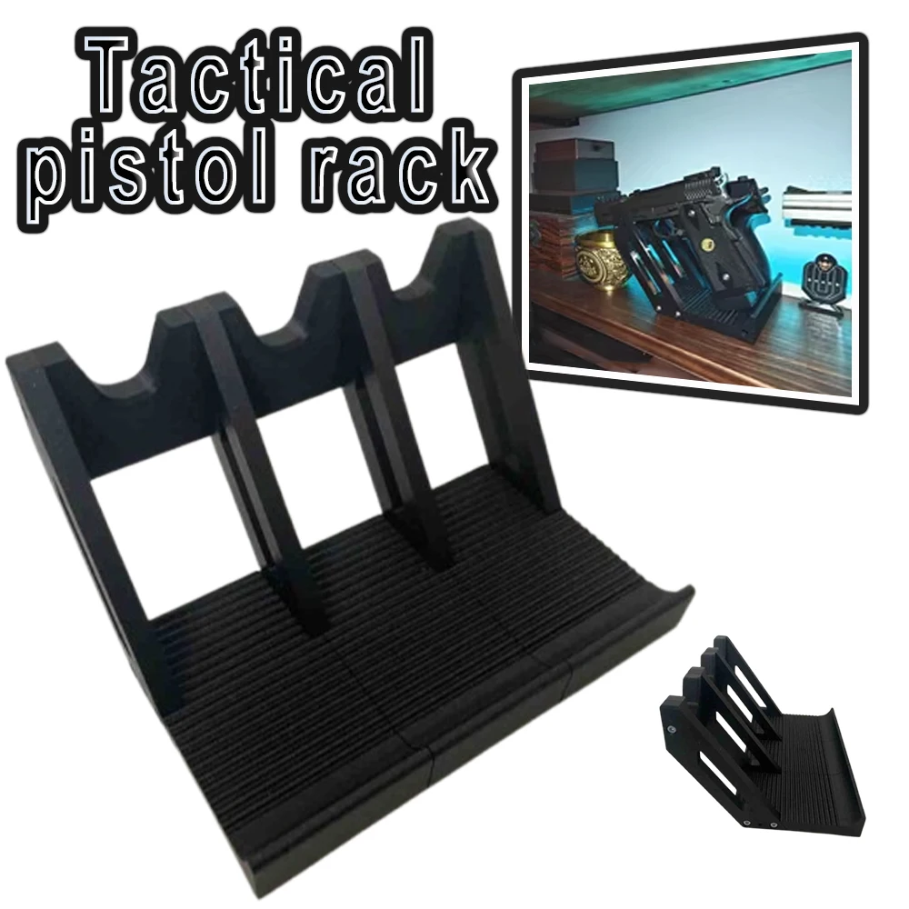 2 3 4 Slots Tactical Pistol Rack Airsoft Pistol Display Rack Universal Soft Bullet Gun Model Storage Support Shooting Equipment
2 3 4 Slots Tactical Pistol Rack Airsoft Pistol Display Rack Universal Soft Bullet Gun Model Storage Support Shooting Equipment