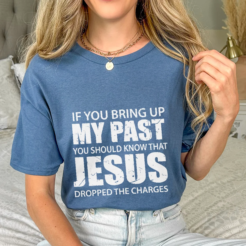 Tshirt Ladies Tee Shirt Jesus Dropped Short Sleeve O Neck Charges Print Women T Shirt Loose Camisetas Mujer Women Tops Clothe
Tshirt Ladies Tee Shirt Jesus Dropped Short Sleeve O Neck Charges Print Women T Shirt Loose Camisetas Mujer Women Tops Clothe