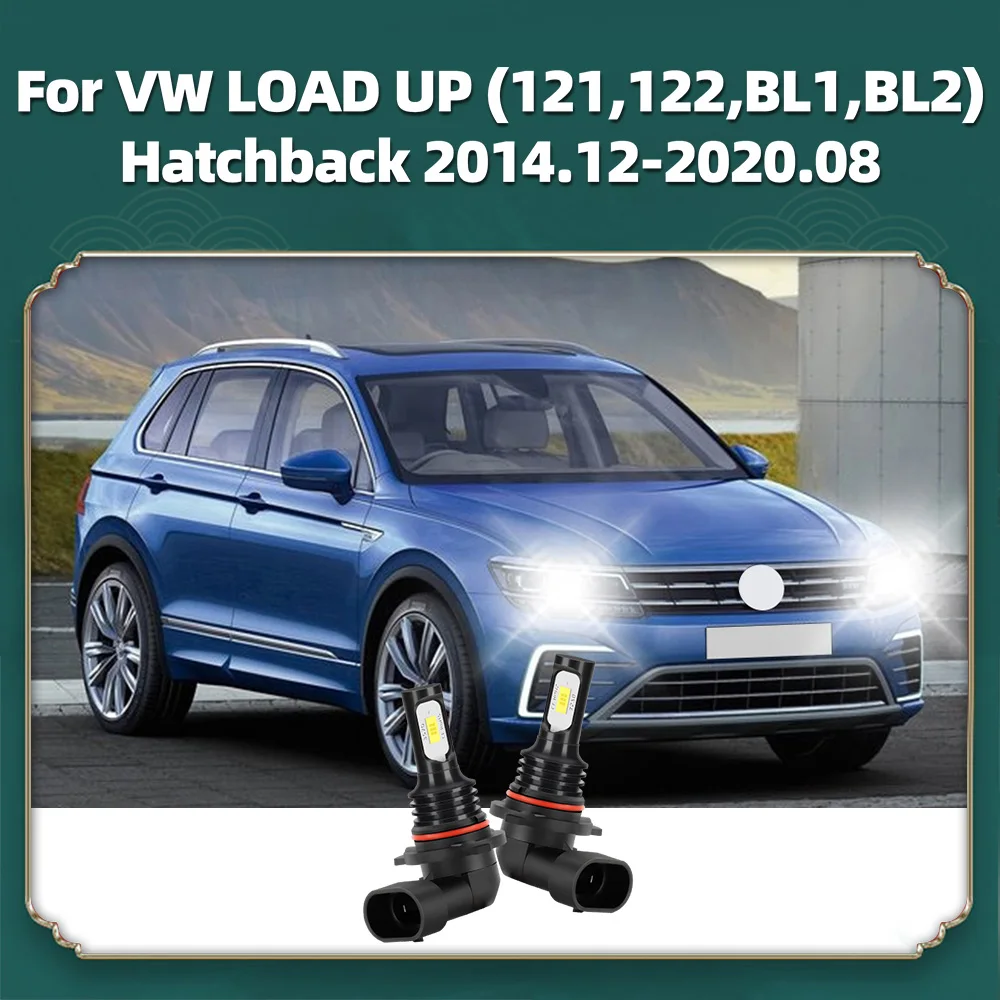 2Pcs LED Front Car Fog Lights 15000LM 6000K Fog Lamps For VW LOAD UP (121,122,BL1,BL2) Hatchback 2015 2016 2017 2018 2019 2020
2Pcs LED Front Car Fog Lights 15000LM 6000K Fog Lamps For VW LOAD UP (121,122,BL1,BL2) Hatchback 2015 2016 2017 2018 2019 2020