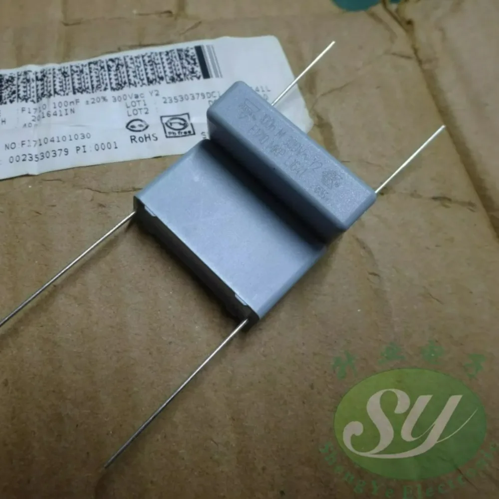 5pcs/lot F1710 MKP 0.1uf 300vAC 100nf u1 104 M Y2 Brand New 28mm Film Capacitor F171041030
5pcs/lot F1710 MKP 0.1uf 300vAC 100nf u1 104 M Y2 Brand New 28mm Film Capacitor F171041030