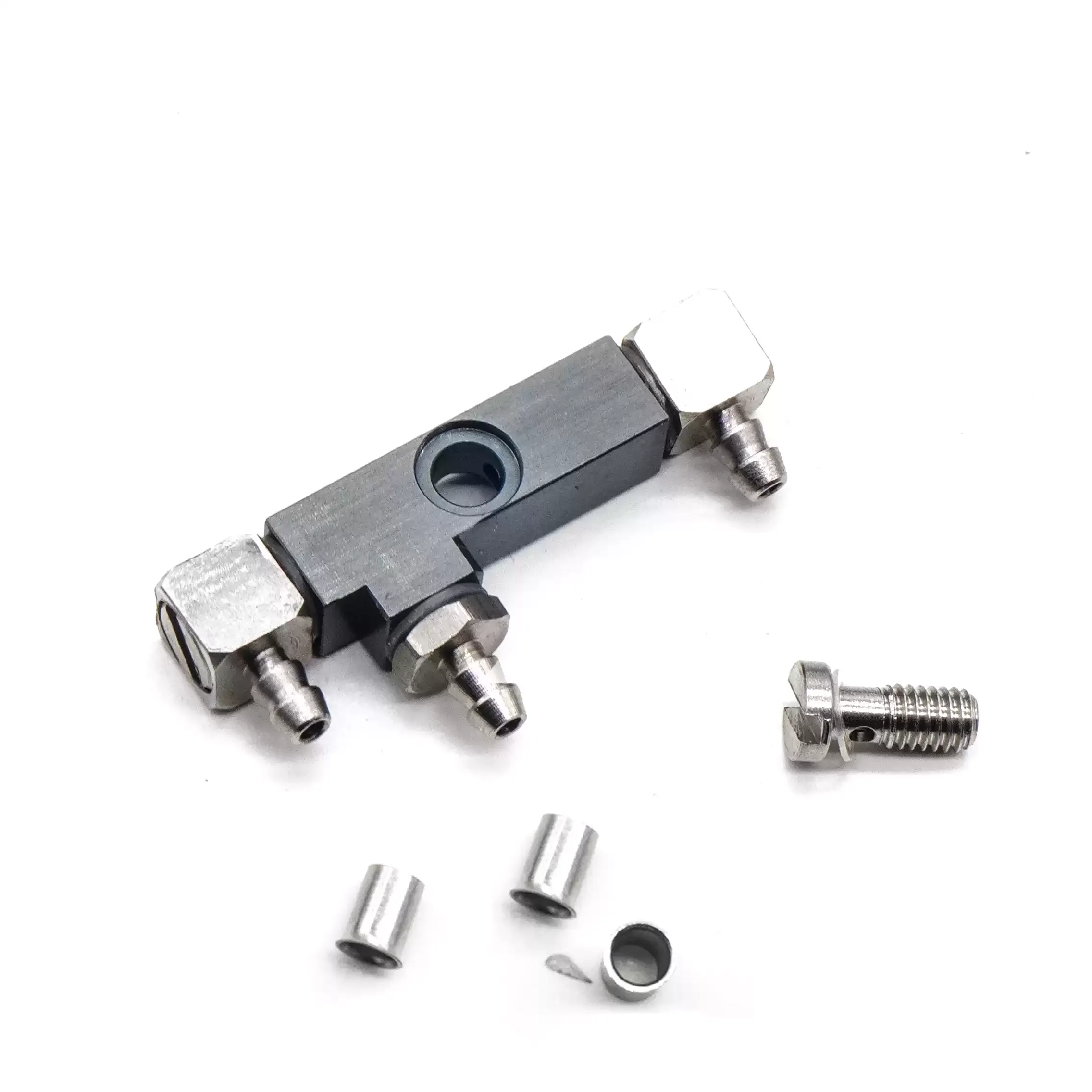 CUT Model 1/14 Double Eagle 010 111 RC Excavator Arm Oil Divider Bucket Oil Divider For Model Universal Parts
CUT Model 1/14 Double Eagle 010 111 RC Excavator Arm Oil Divider Bucket Oil Divider For Model Universal Parts