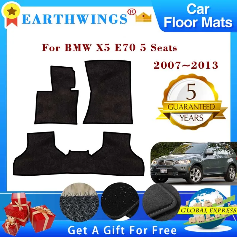 For BMW X5 E70 5 Seat 2007~2013 2009 2010 2011 Car Floor Mats Panel Footpads Carpets Cover Foot Pad Stickers Auto Accessories
For BMW X5 E70 5 Seat 2007~2013 2009 2010 2011 Car Floor Mats Panel Footpads Carpets Cover Foot Pad Stickers Auto Accessories