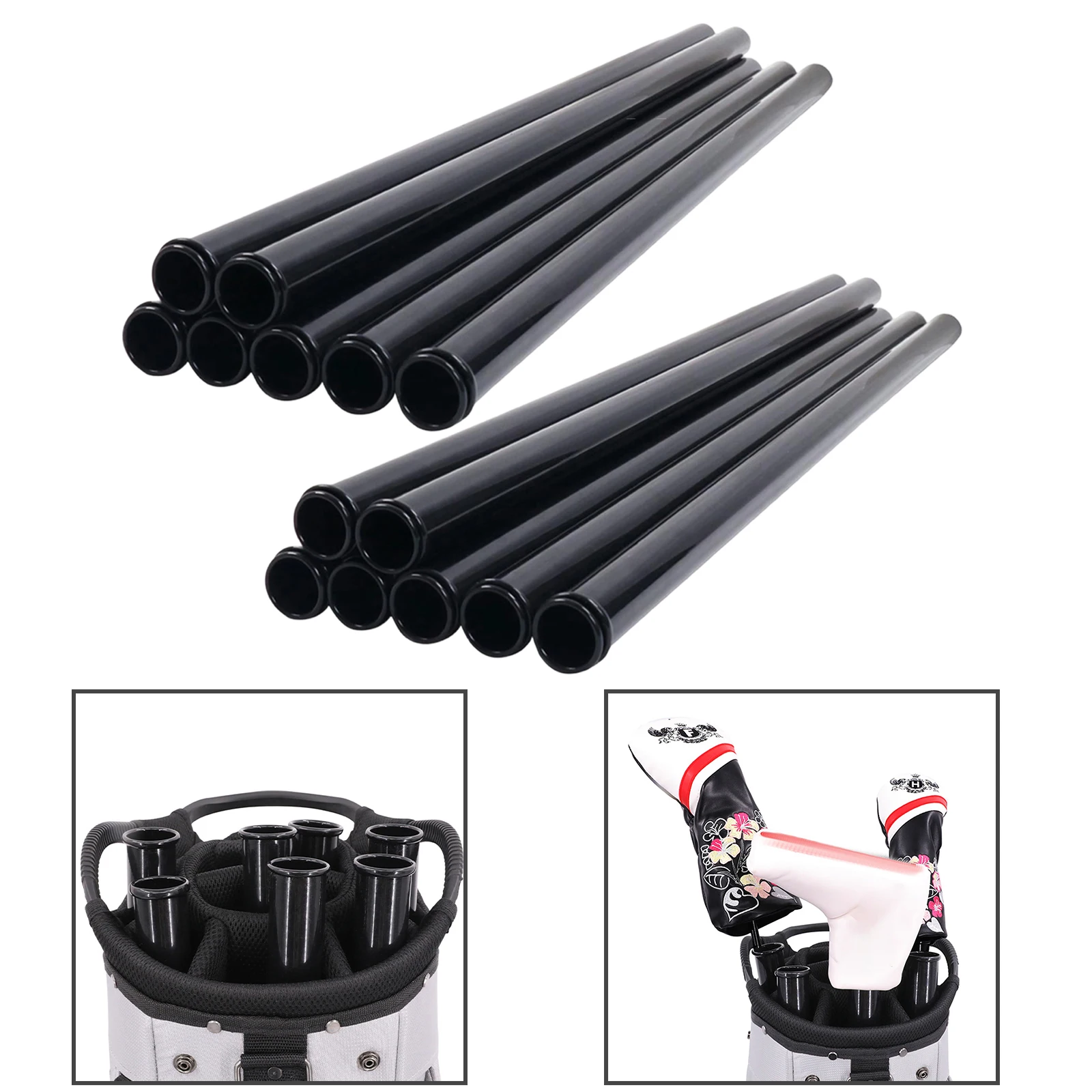 14x Golf Club Tube Gift Black Sturdy Training Equipment Protective Organizer,Gift Replacement Part Individual Protector Gifts
14x Golf Club Tube Gift Black Sturdy Training Equipment Protective Organizer,Gift Replacement Part Individual Protector Gifts