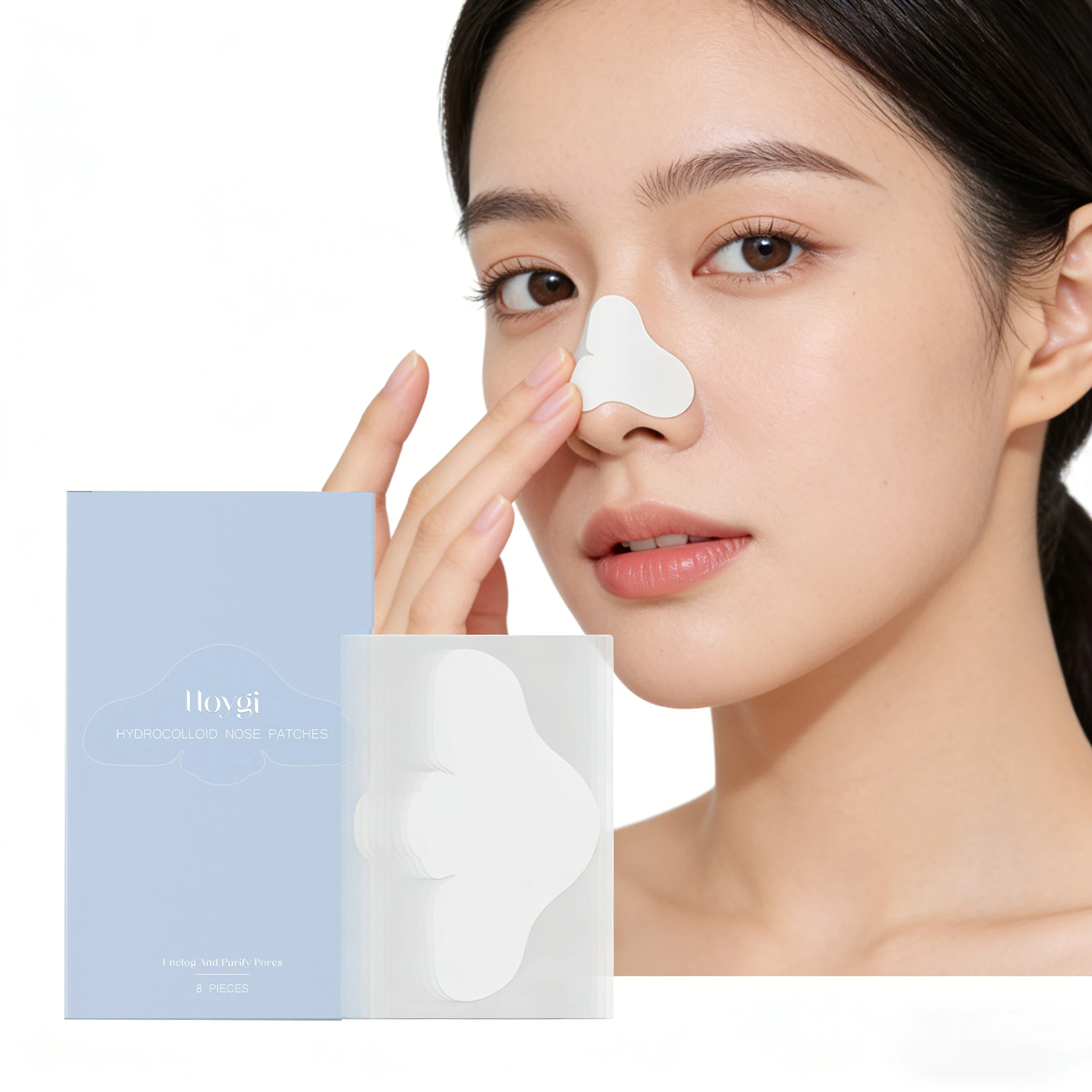 8PCS Salicylic Acid Nose Care Strips Gentle Blackhead Remover Acne Care Refining Pores Oil Control Smoothing Nose Care Patch
8PCS Salicylic Acid Nose Care Strips Gentle Blackhead Remover Acne Care Refining Pores Oil Control Smoothing Nose Care Patch