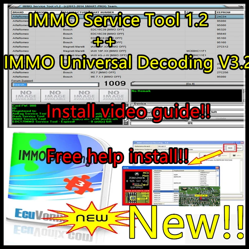 2022 hot sell IMMO Universal Decoding V3.2+ IMMO SERVICE TOOL V1.2 Code and Immo Off Works without Registration free keygen
2022 hot sell IMMO Universal Decoding V3.2+ IMMO SERVICE TOOL V1.2 Code and Immo Off Works without Registration free keygen